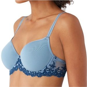 WACOAL EMBRACE LACE UNDERWIRE T-SHIRT BRA 853191  SZ 34DDD